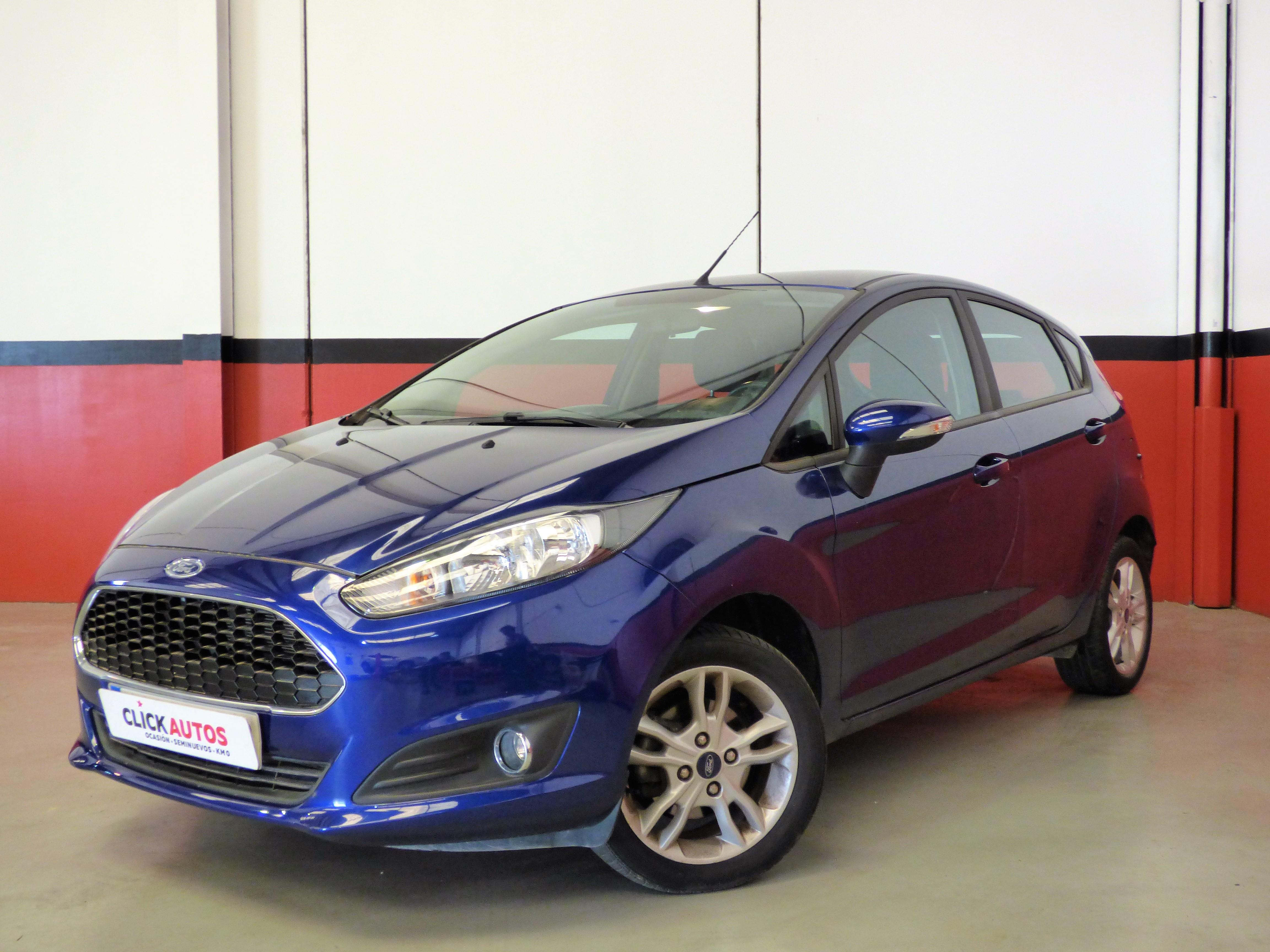ClickAutos.es Ford Fiesta 1.2 82CV Trend 5P pack Azul impact