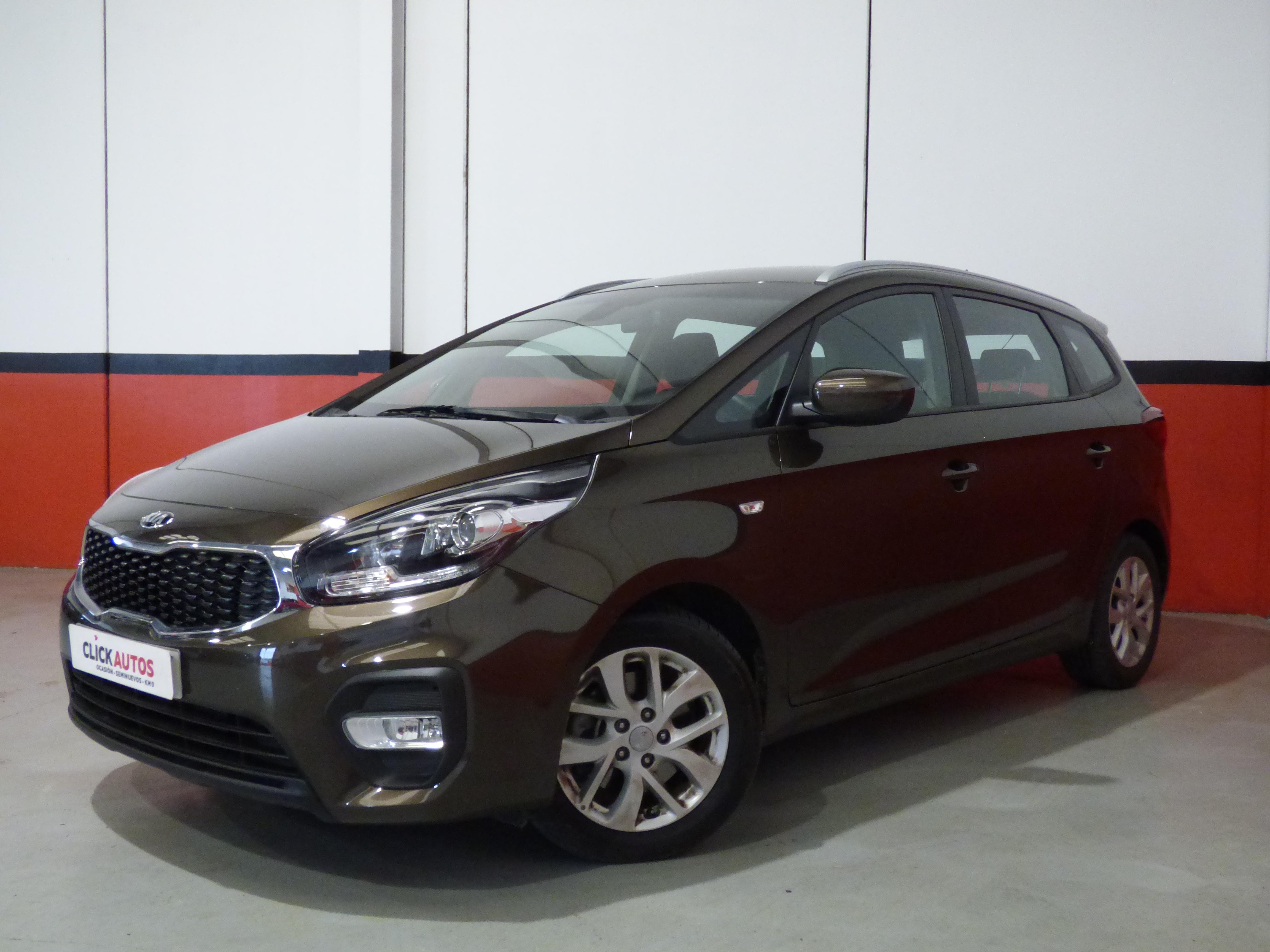 ClickAutos.es Kia Carens 1.7 CRDI 115CV Concept 7 Plazas Marron